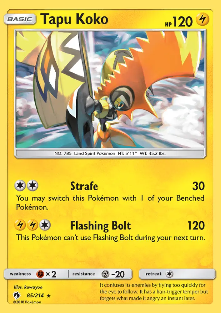 Tapu Koko - 85