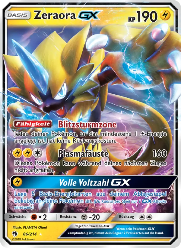 Zeraora GX - 86