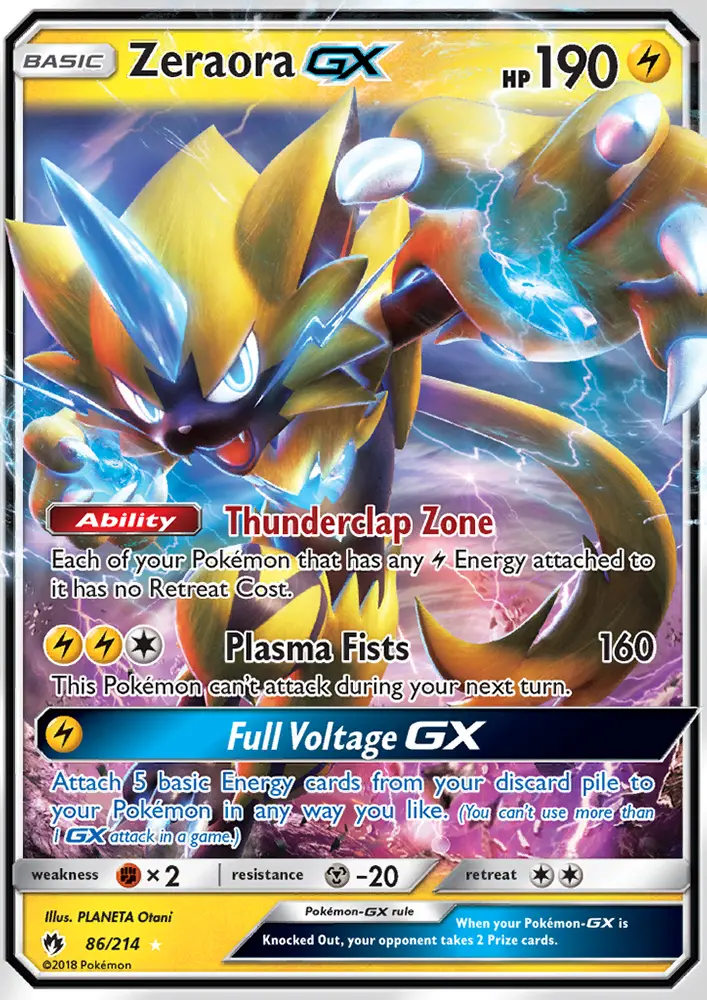 Zeraora GX - 86