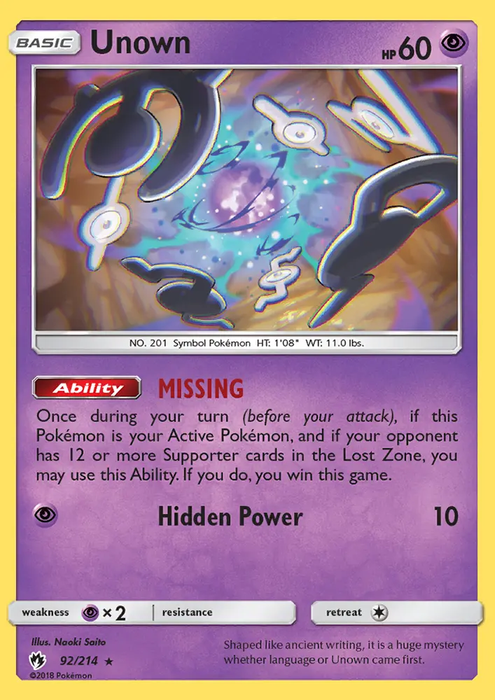 Unown - 92