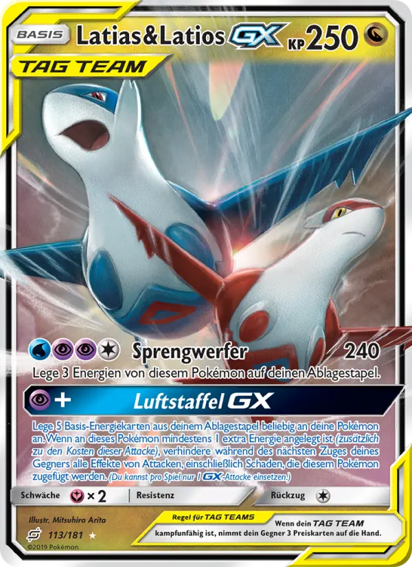 Latias & Latios GX - 113