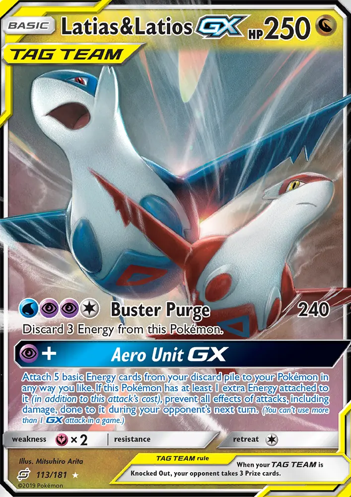 Latias & Latios GX - 113
