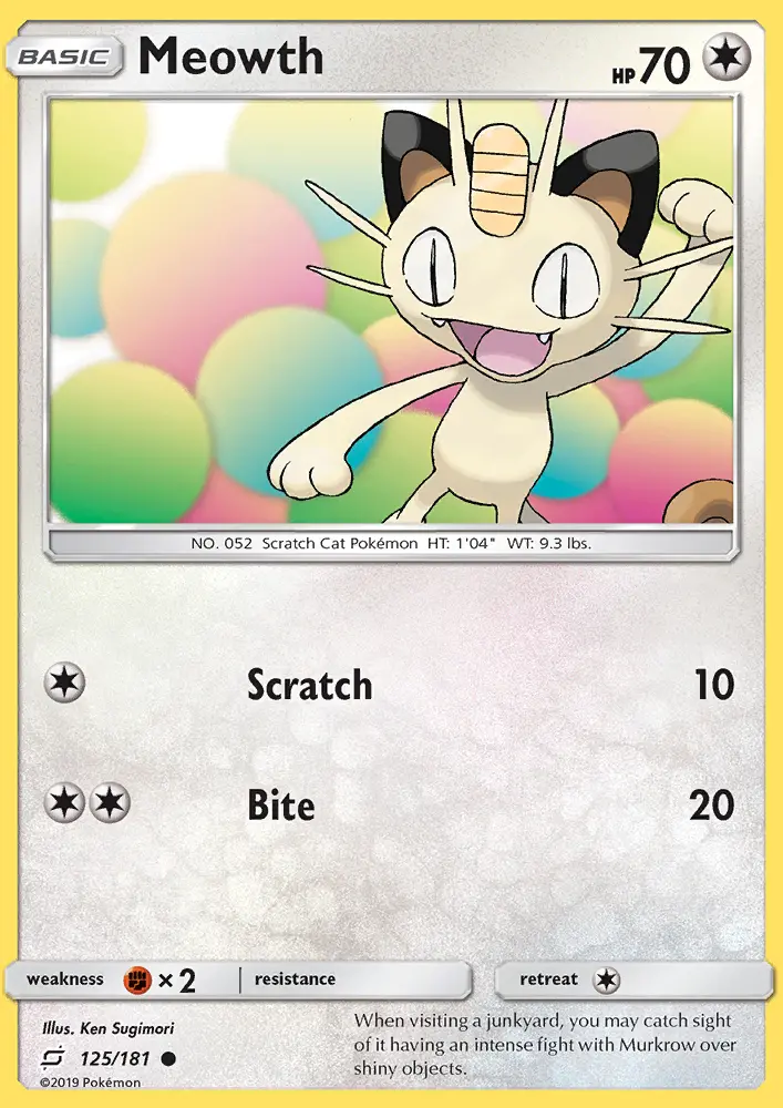Meowth - 125