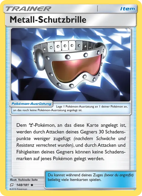 Metall-Schutzbrille - 148