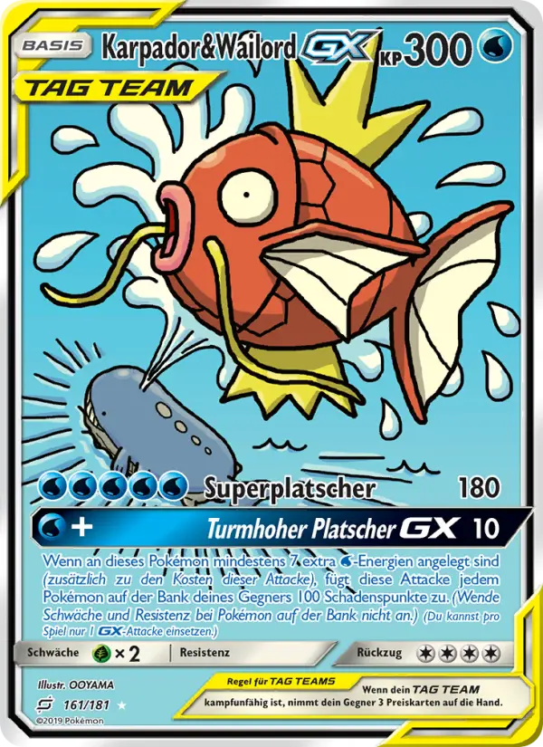 Karpador & Wailord GX - 161