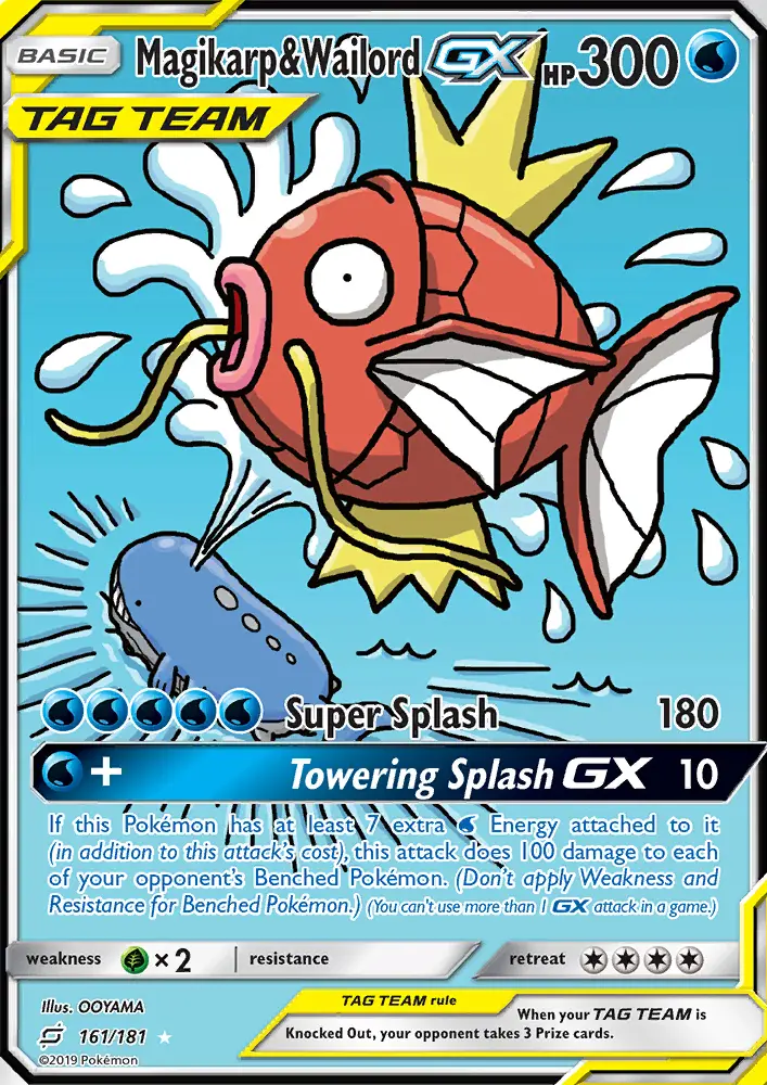 Magikarp & Wailord GX - 161