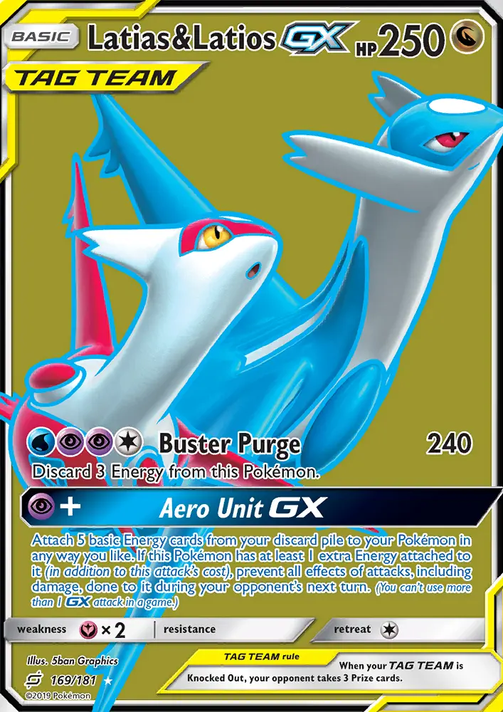 Latias & Latios GX - 169
