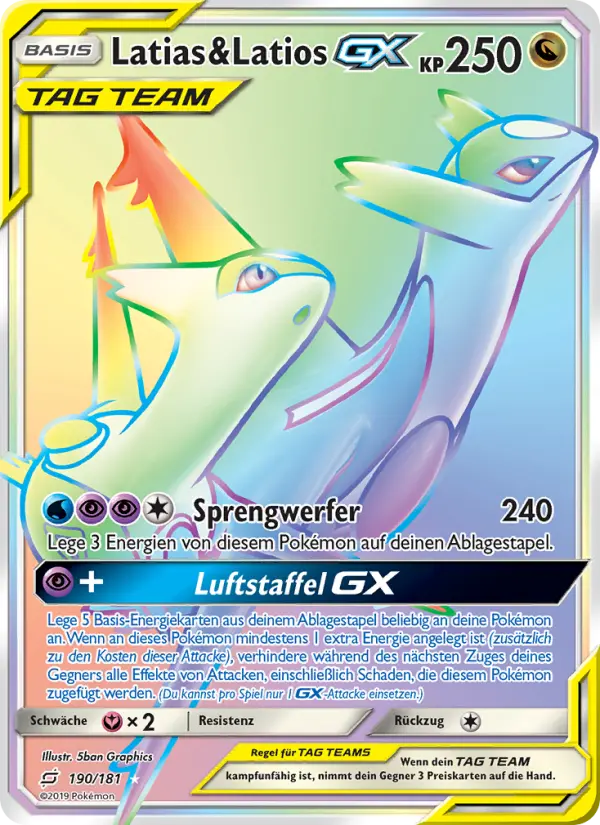 Latias & Latios GX - 190