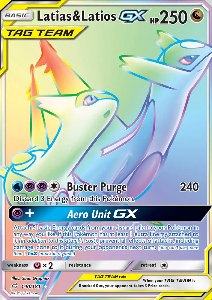 Latias & Latios GX - 190