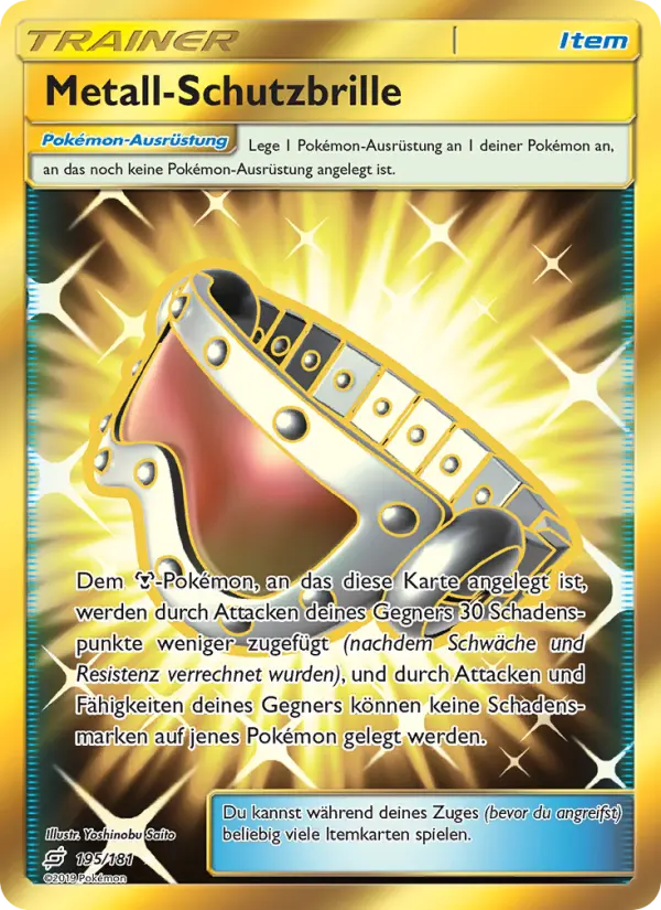 Metall-Schutzbrille - 195