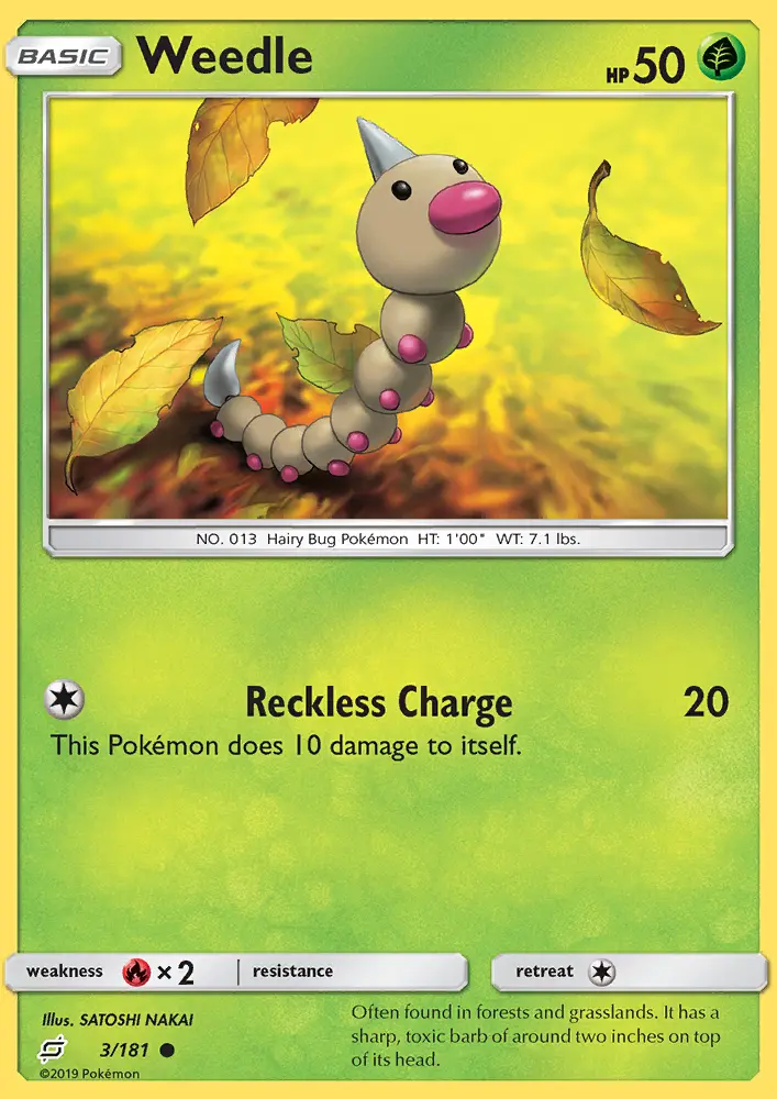 Weedle - 3