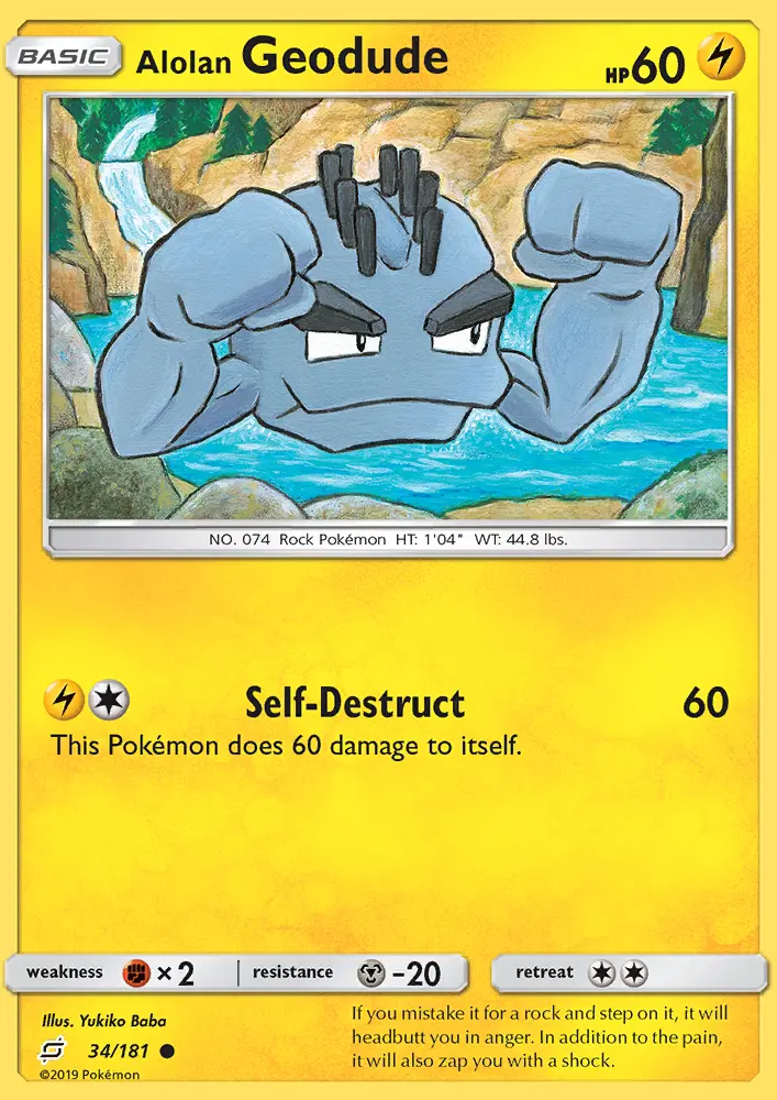 Alolan Geodude - 34