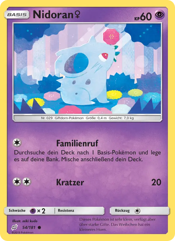 Nidoran♀ - 54