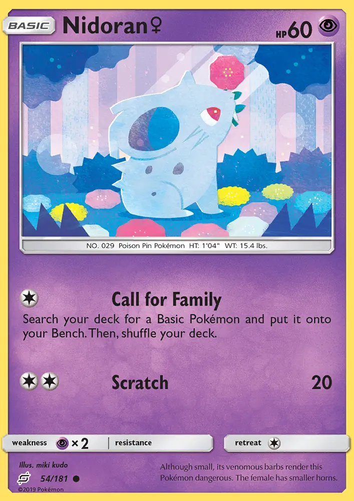 Nidoran♀ - 54