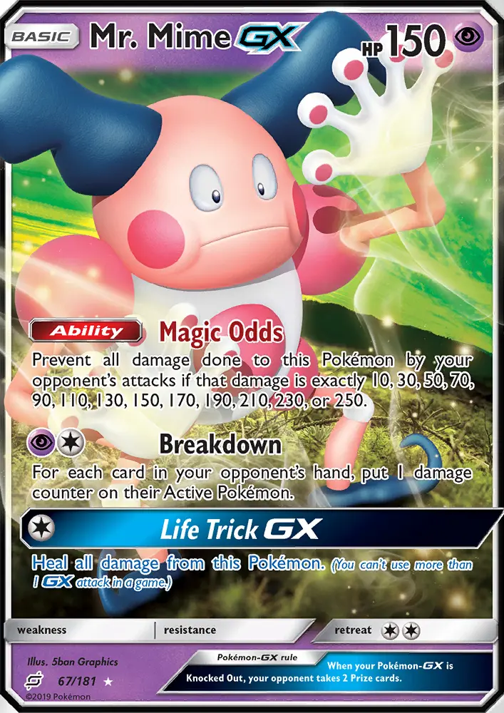 Mr. Mime GX - 67