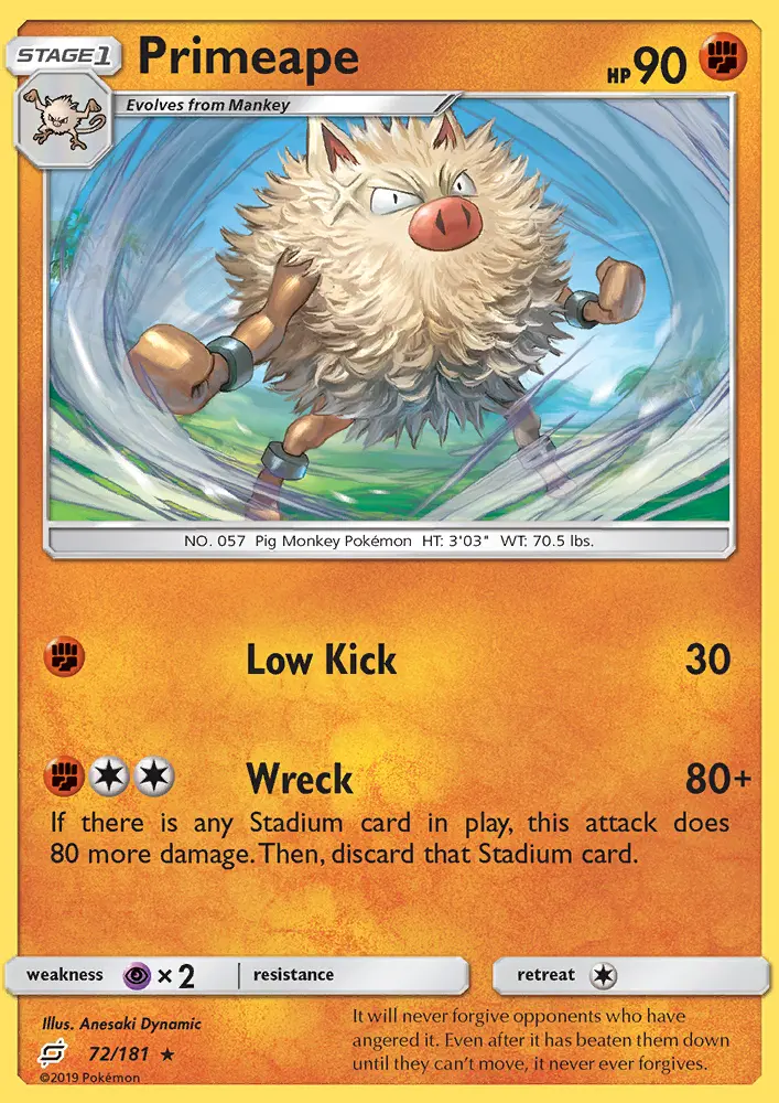 Primeape - 72