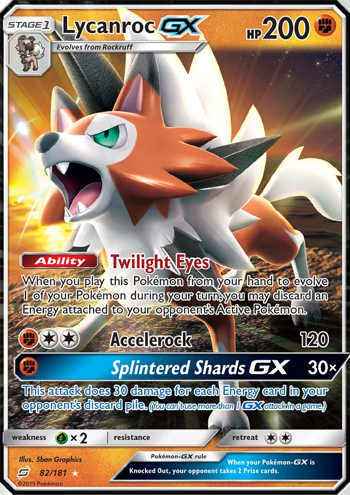 Lycanroc GX - 82