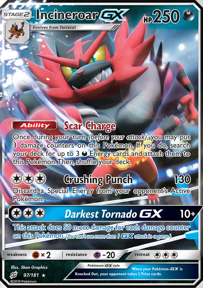 Incineroar GX - 97