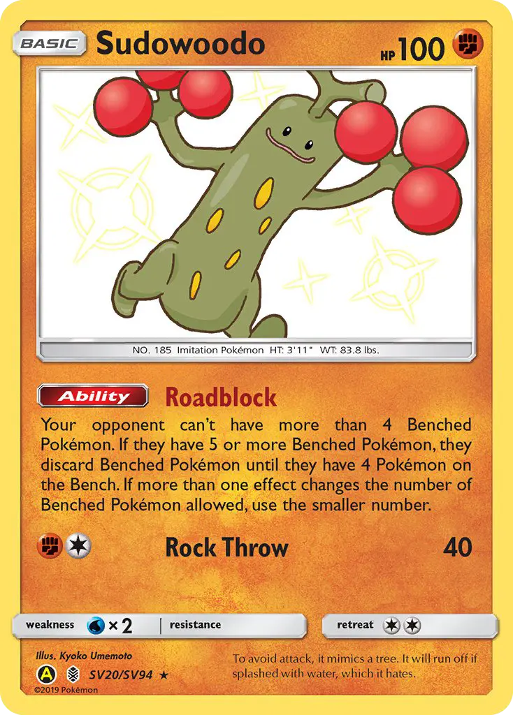 Sudowoodo - SV20