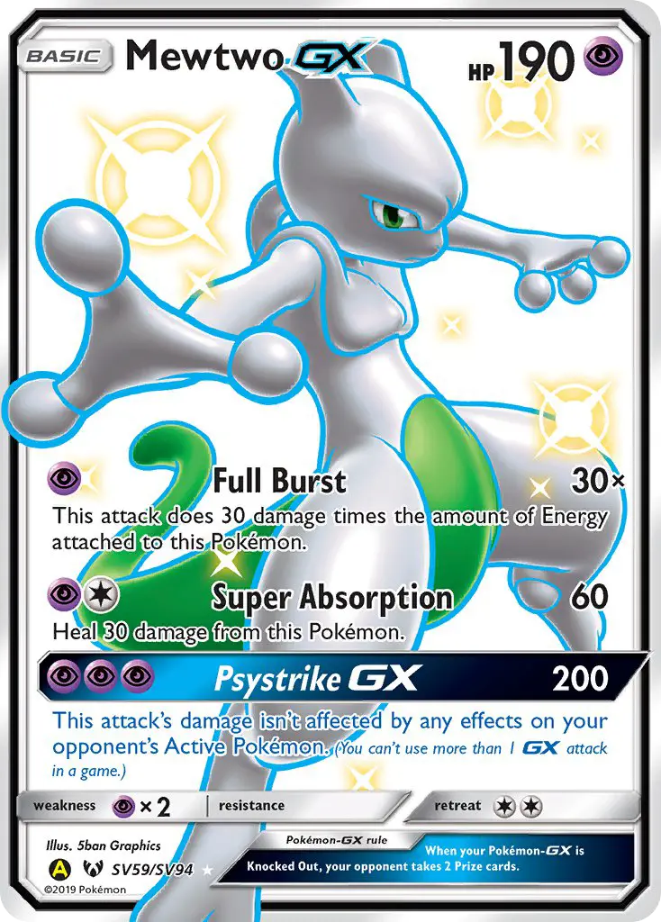 Mewtwo-GX - SV59