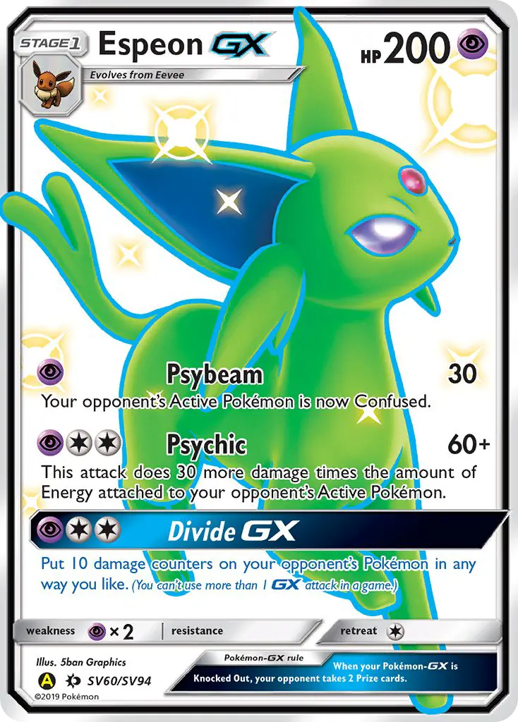 Espeon-GX - SV60