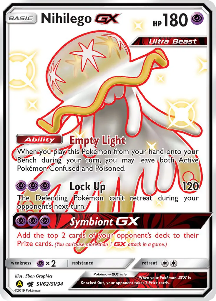 Nihilego-GX - SV62