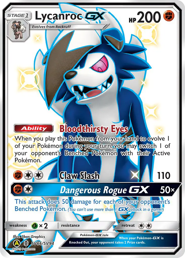 Lycanroc-GX - SV66