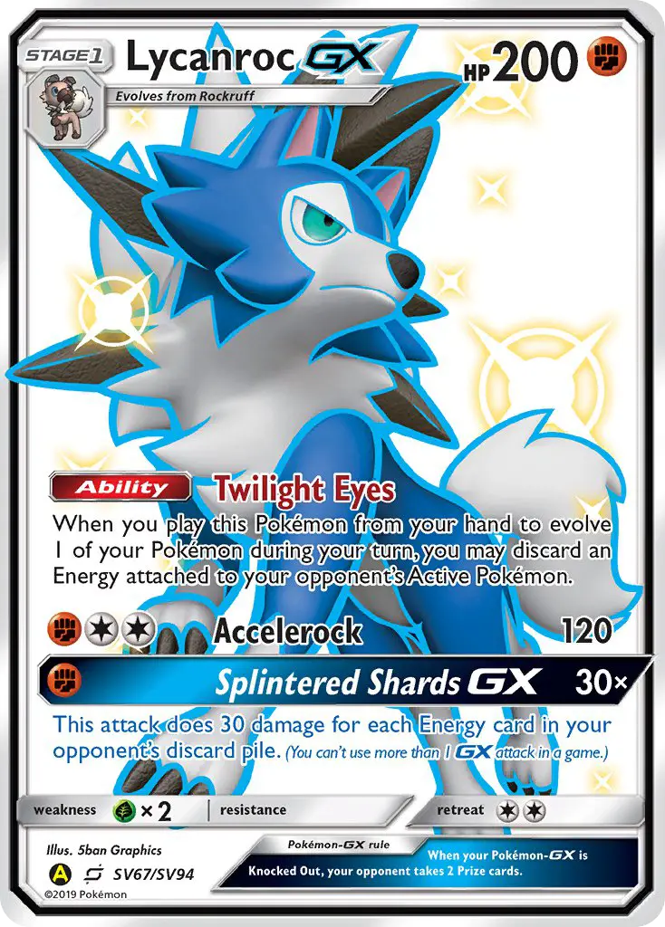 Lycanroc-GX - SV67