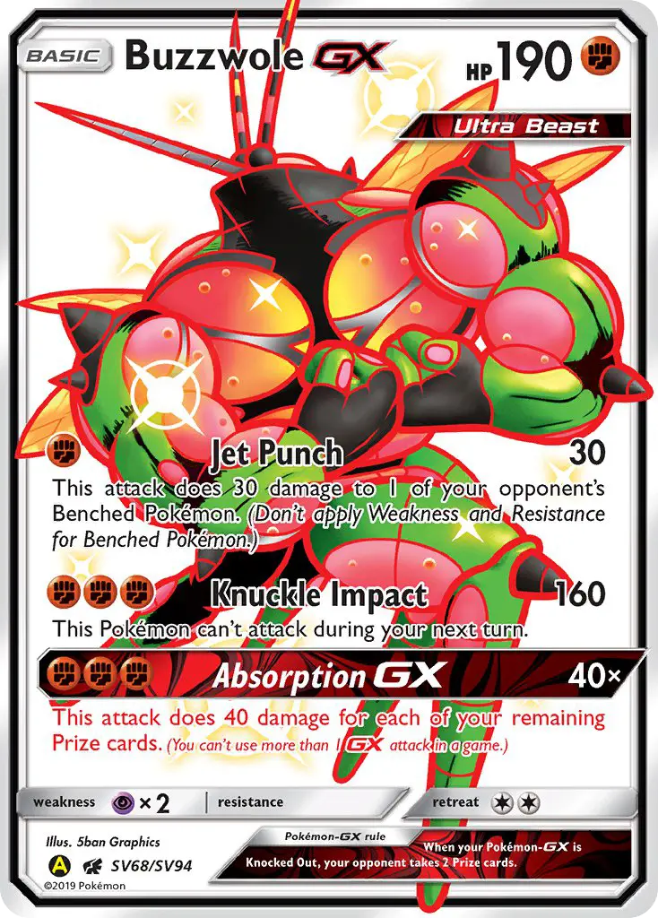 Buzzwole-GX - SV68
