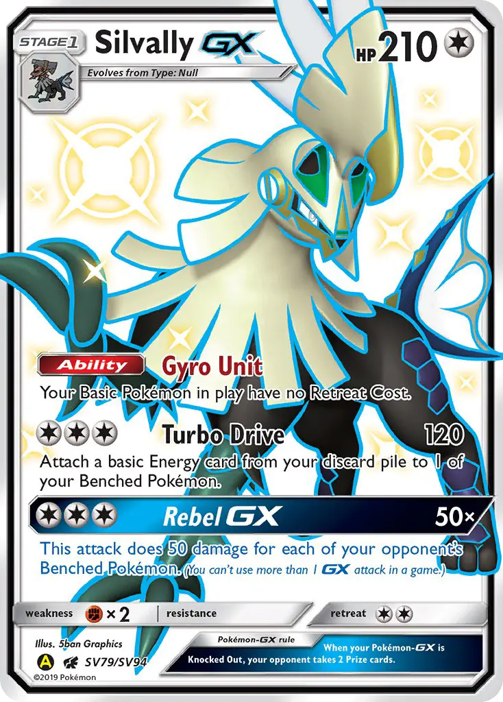 Silvally-GX - SV79
