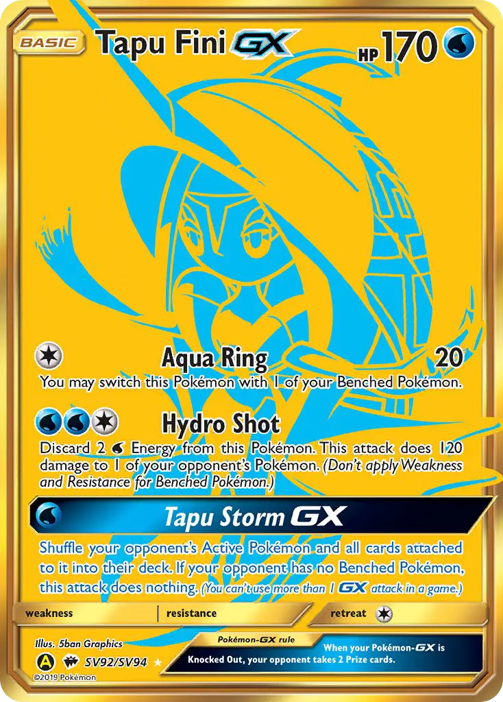 Tapu Fini-GX - SV92