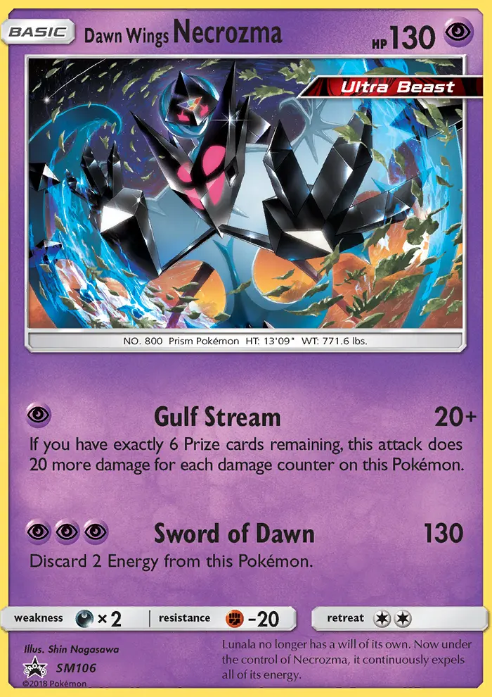 Dawn Wings Necrozma - SM106