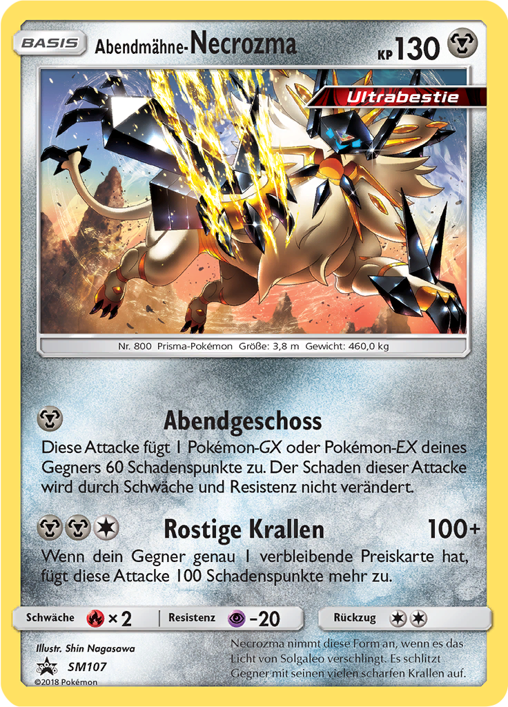 Abendmähne-Necrozma - SM107