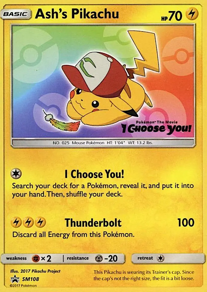 Ash's Pikachu - SM108