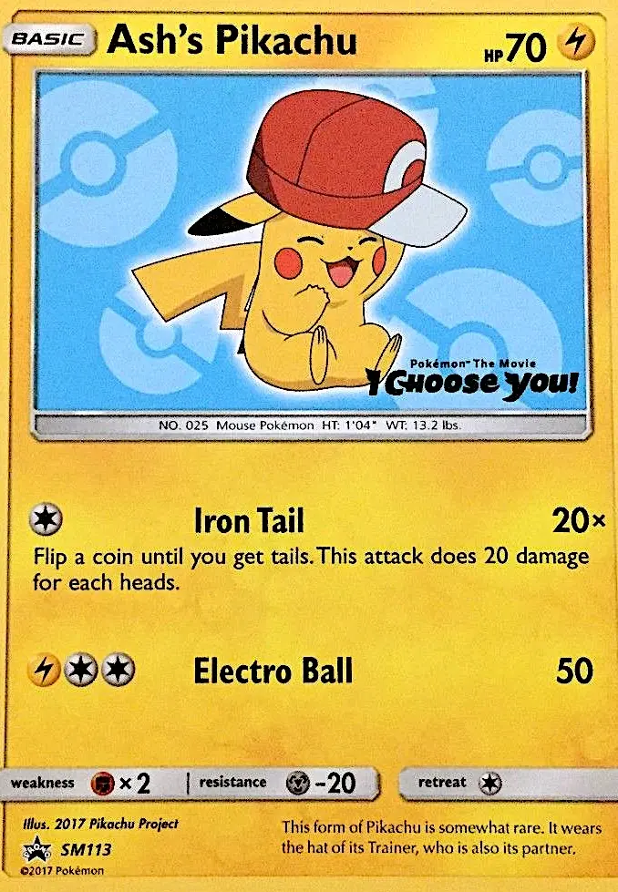 Ash's Pikachu - SM113