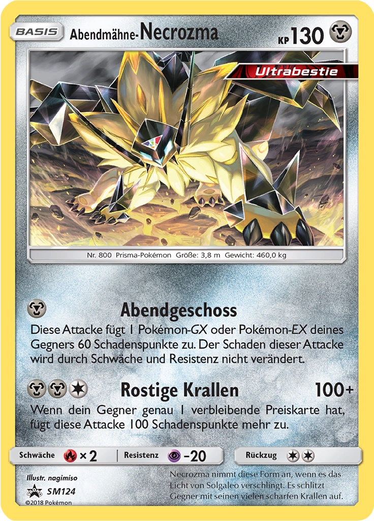 Abendmähne-Necrozma - SM124