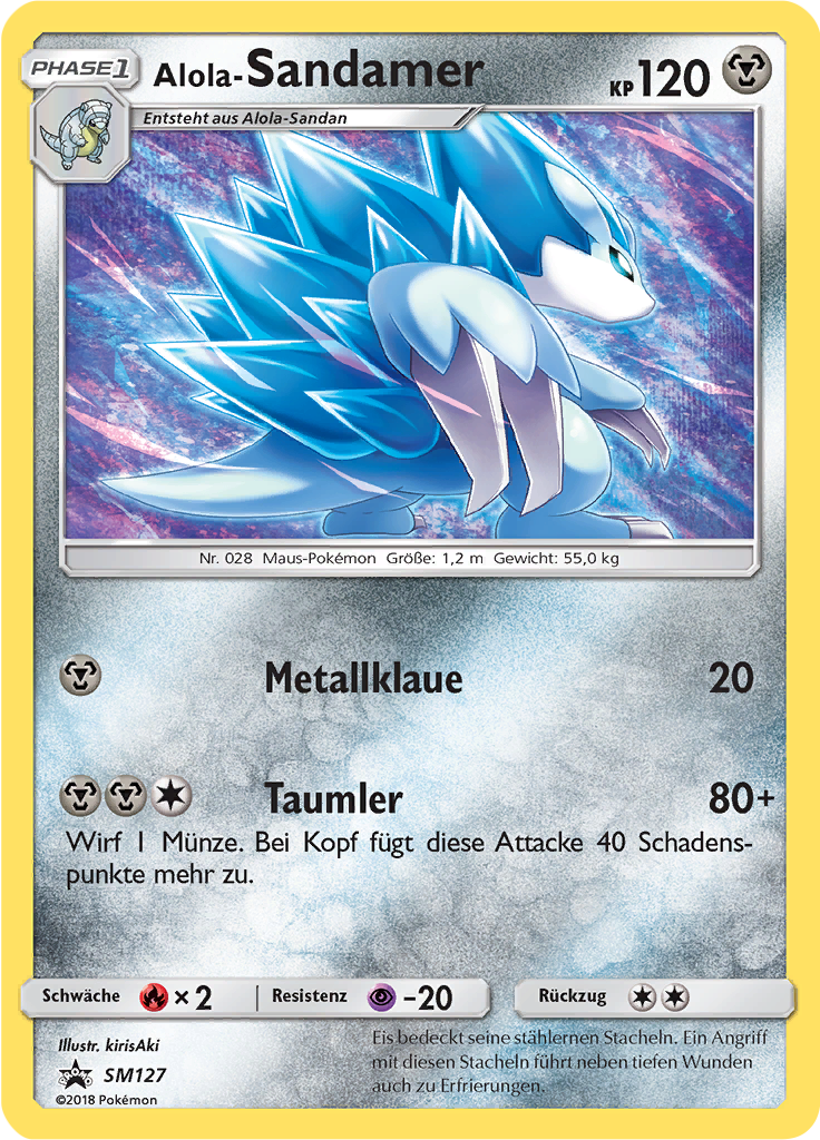 Alola-Sandamer - SM127