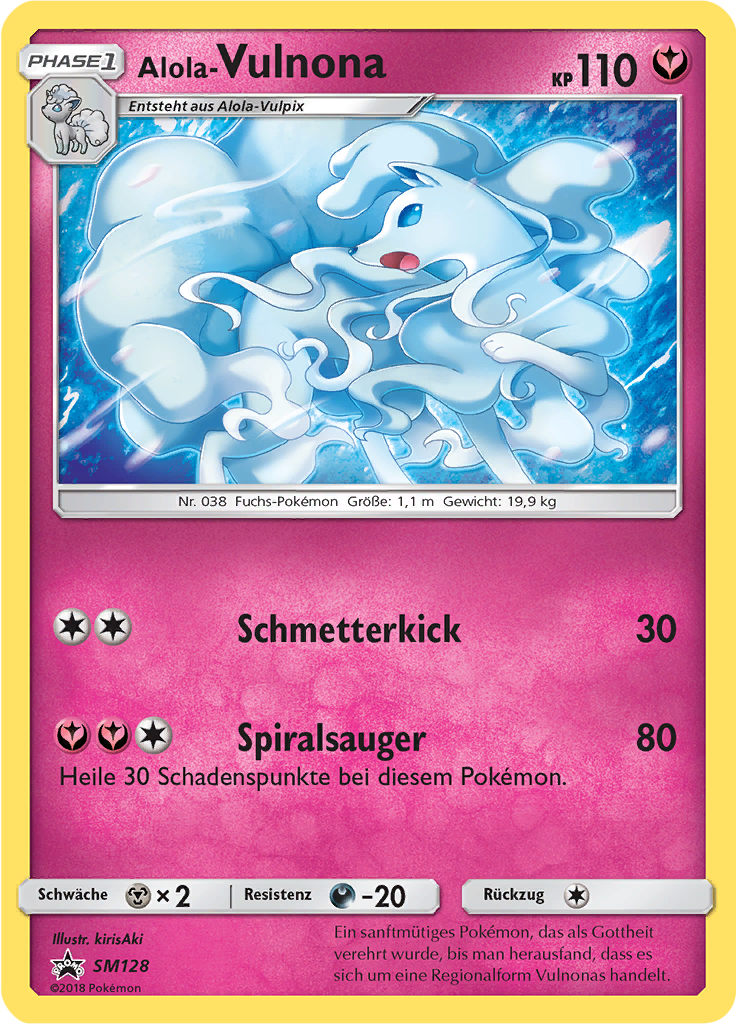 Alola Vulnona - SM128