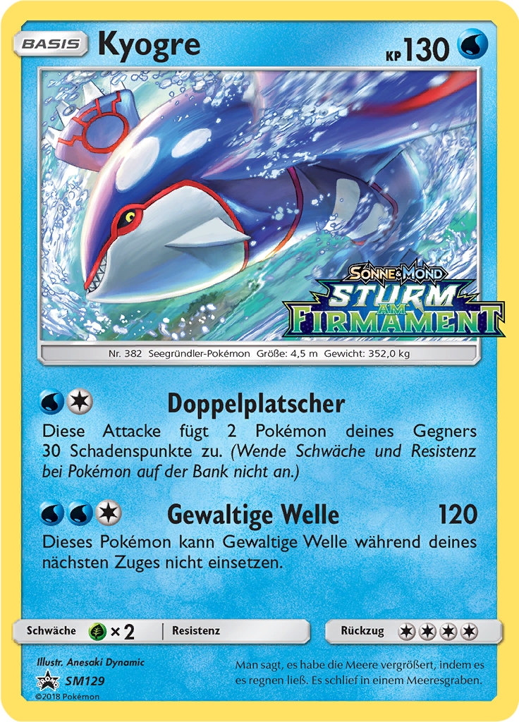 Kyogre - SM129