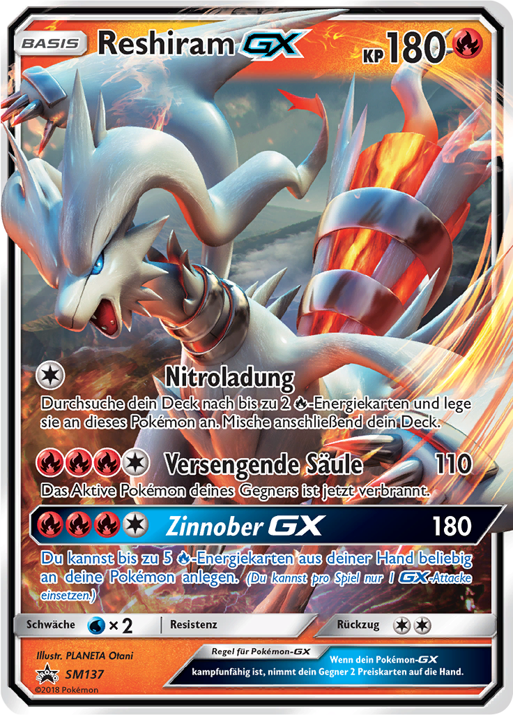 Reshiram GX - SM137