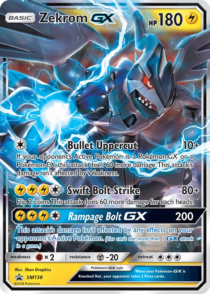 Zekrom GX - SM138