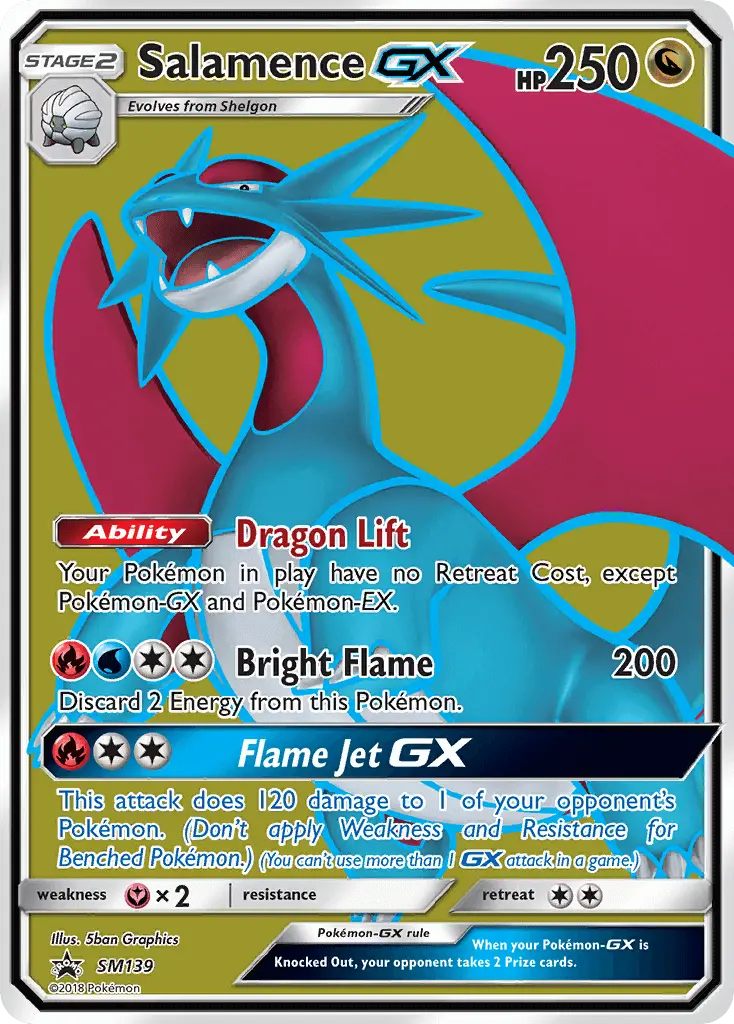 Salamence GX - SM139