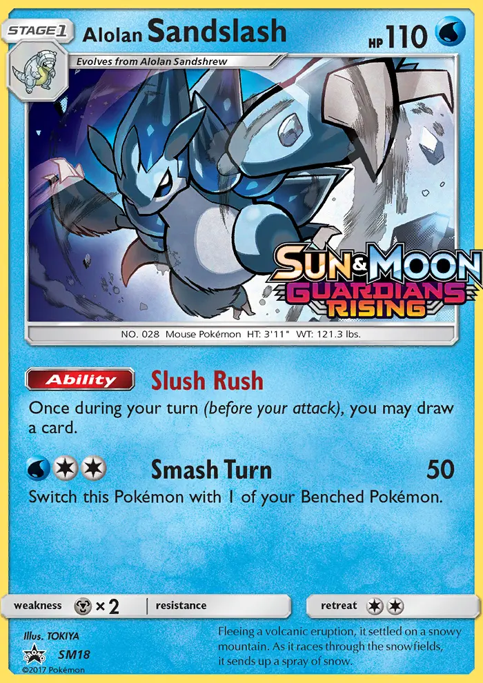 Alolan Sandslash - SM18