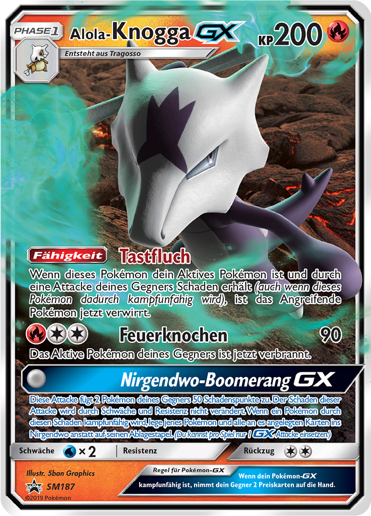 Alola-Knogga GX - SM187
