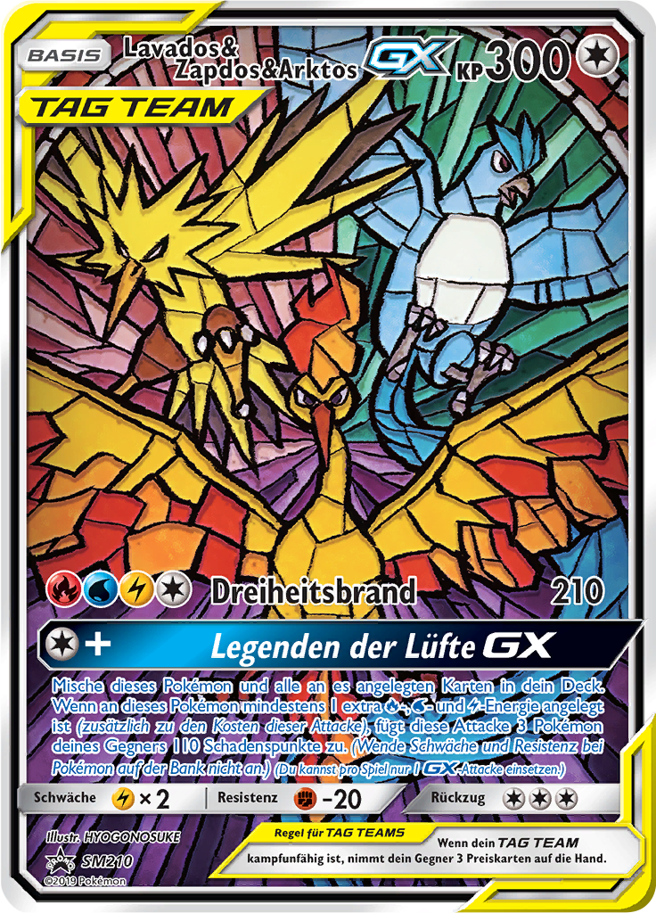 Lavados & Zapdos & Arktos GX - SM210