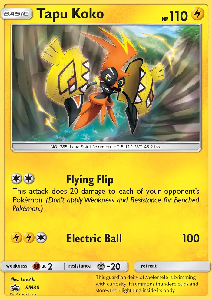 Tapu Koko - SM30