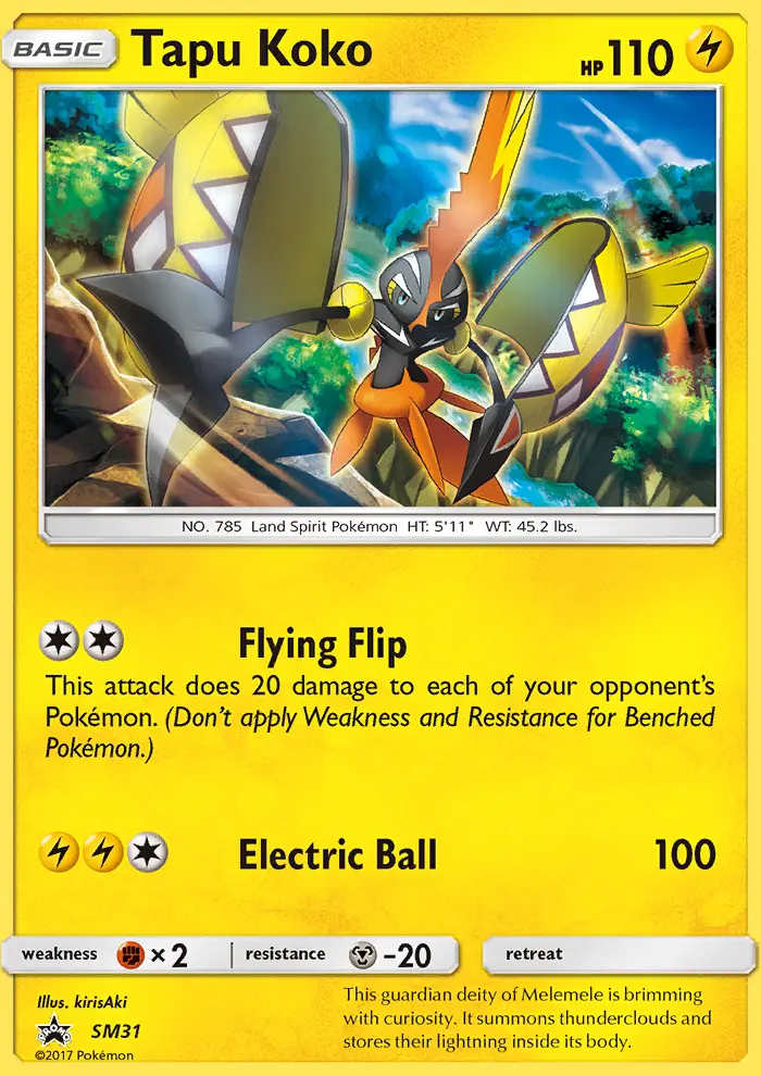 Tapu Koko - SM31