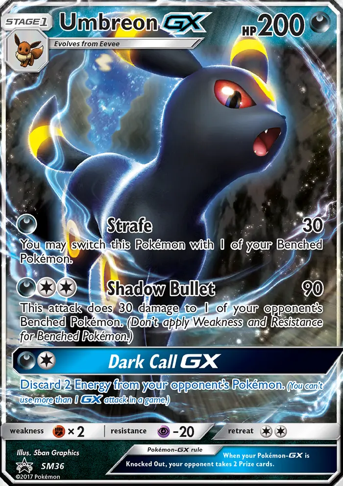 Umbreon GX - SM36
