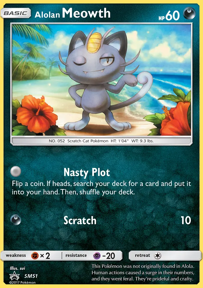 Alolan Meowth - SM51