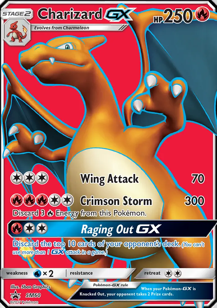 Charizard GX - SM60